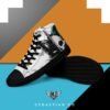 Men’s high top canvas shoes