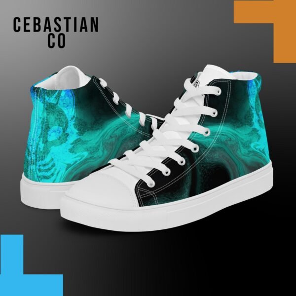 Women’s high top canvas shoes
