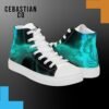 Women’s high top canvas shoes